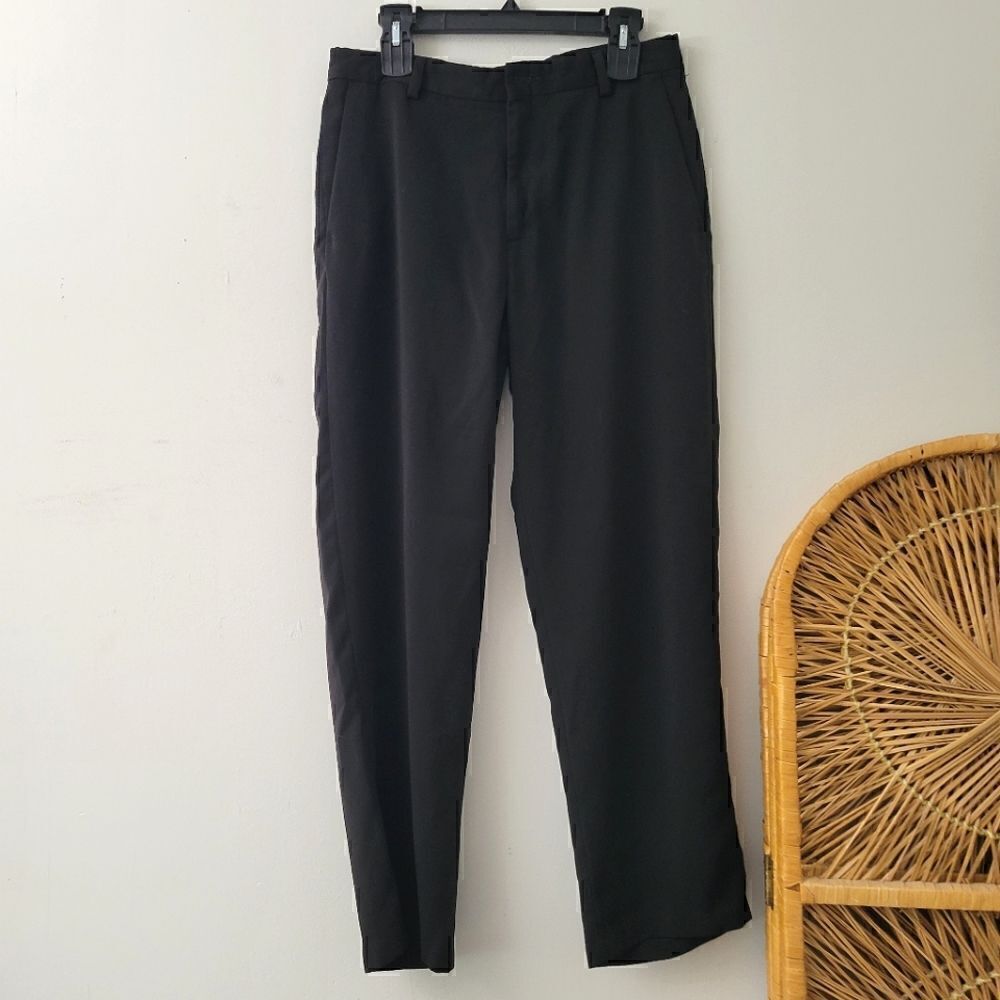 Kenneth Cole Reaction Black Dress Pants 32x30